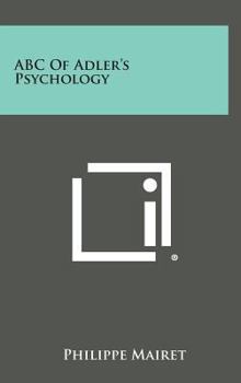 Hardcover ABC of Adler's Psychology Book