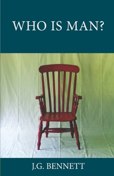 Paperback Who Is Man?: A Series of Six Lectures Book