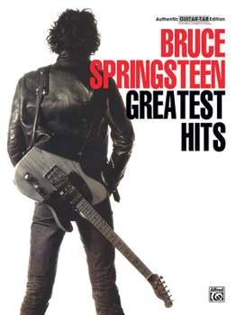 Paperback Bruce Springsteen -- Greatest Hits: Authentic Guitar Tab Book