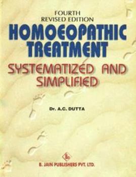 Paperback Homoeopathic Treatment Systematized & Simplified Book