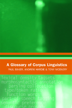 Paperback A Glossary of Corpus Linguistics Book