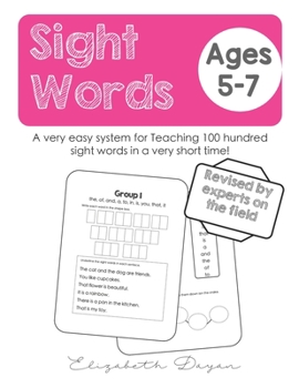 Paperback Sight Words: Ages 5-7 Book