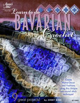 Paperback Learn to Do Bavarian Crochet Book