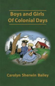 Paperback Boys and Girls of Colonial Days Book