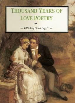 Hardcover Thousand Years of Love Poetry Book