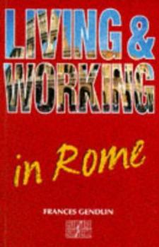 Paperback Living and Working in Rome Book