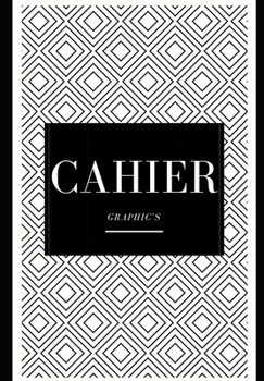 Paperback Cahier: 100 pages blanches - noir [French] Book