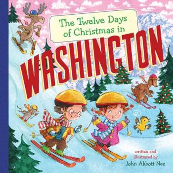 Hardcover The Twelve Days of Christmas in Washington Book