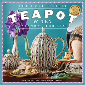 Calendar Collectible Teapot & Tea Wall Calendar 2021 Book