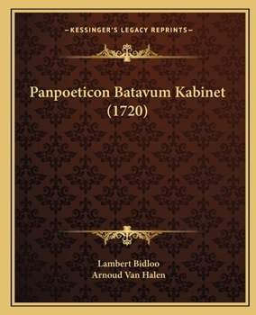 Paperback Panpoeticon Batavum Kabinet (1720) [Dutch] Book