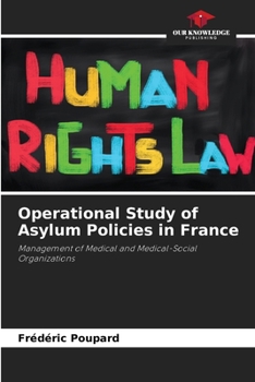 Paperback Operational Study of Asylum Policies in France Book