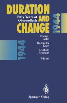 Paperback Duration and Change: Fifty Years at Oberwolfach Book