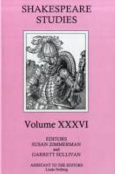 Hardcover Shakespeare Studies, Volume XXXVI Book