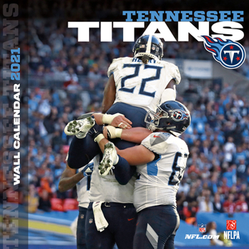 Calendar Tennessee Titans 2021 12x12 Team Wall Calendar Book