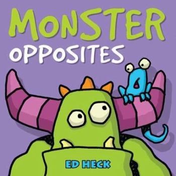 Board book Monster Opposites Book