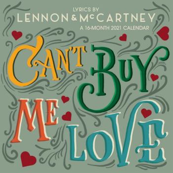 Calendar Cal-2021 Lyrics of Lennon & McCartney Wall Book