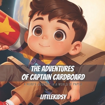 Paperback The Adventures of Captain Cardboard: A Hero's Journey in a World of Paper Book