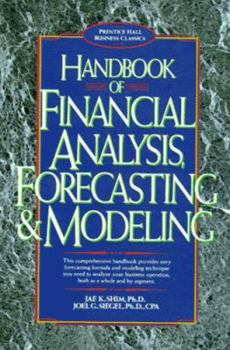 Paperback Handbook of Financial Analysis, Forecasting, and Modeling Book