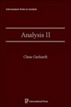 Hardcover Analysis II Book