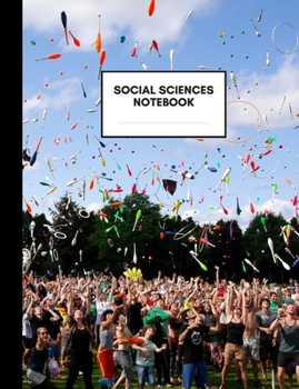 Paperback Social Sciences Notebook: Composition Book for Social Sciences Subject, Medium Size, Ruled Paper, Gifts for Social Sciences Teachers and Student Book