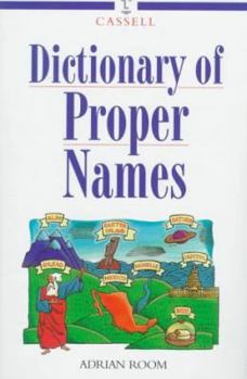 Hardcover Cassell Dictionary of Proper Names Book