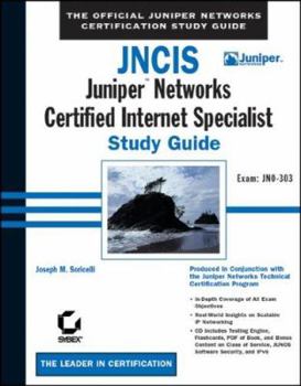 Hardcover Jncis: Juniper Networks Certified Internet Specialist Study Guide: Exam Jn0-303 Book