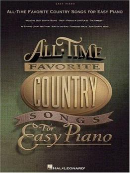 Paperback All-Time Favorite Country Songs for Easy Piano Book