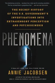 Hardcover Phenomena: The Secret History of the U.S. Government's Investigations Into Extrasensory Perception and Psychokinesis [Large Print] Book