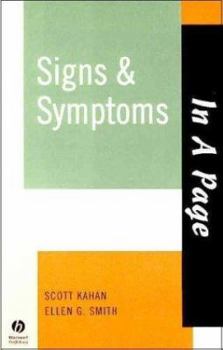 Paperback In a Page Signs & Symptoms Book