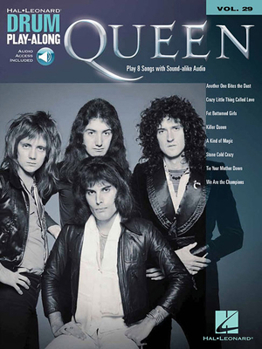 Paperback Queen: Drum Play-Along Volume 29 Book