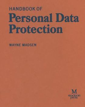 Paperback Handbook of Personal Data Protection Book