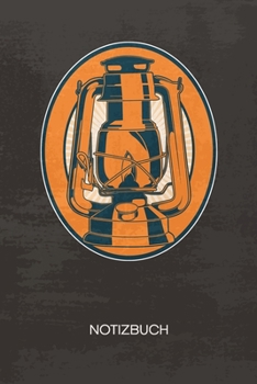 NOTIZBUCH A5 Dotted: Retro Liebhaber Notizheft GEPUNKTET 120 Seiten - �llampe Notizblock Nostalgie Skizzenbuch - Vintage Geschenk f�r Retro Liebhaber Vintage Liebhaber 90er Kind