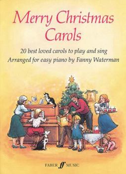 Paperback Merry Christmas Carols: 20 Best Loved Carols to Play and Sing Book