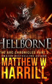 Hardcover Hellborne: Large Print Hardcover Edition [Large Print] Book