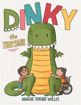 Library Binding Dinky the Tinysaur Book