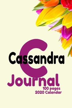 Personalized Journal with Cassandra on the Front for Women