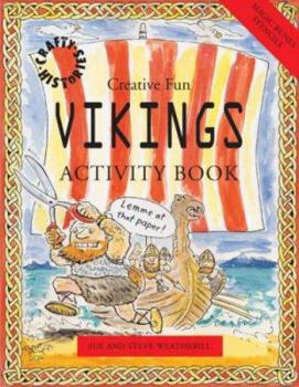 Paperback Vikings Activity Book (Crafty History) Book