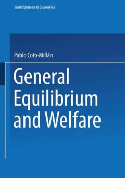 Paperback General Equilibrium and Welfare Book