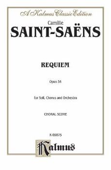 Paperback Requiem, Op. 54: SATB with SATB Soli (Orch.) (Latin Language Edition) (Kalmus Edition) (Latin Edition) Book
