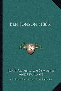 Paperback Ben Jonson (1886) Book