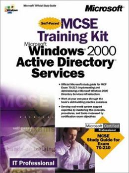 Hardcover McSe Training Kit, Microsoft Windows 2000 Active Directory Services (It-Training Kit) Book