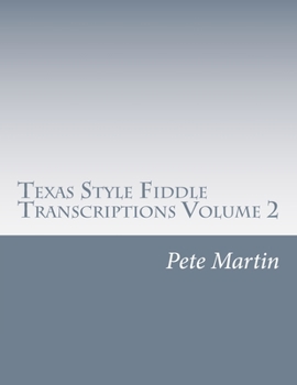 Paperback Texas Style Fiddle Transcriptions Volume 2 Book