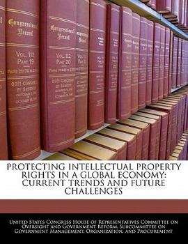 Paperback Protecting Intellectual Property Rights in a Global Economy: Current Trends and Future Challenges Book