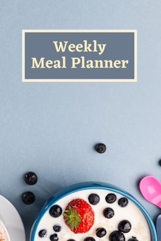 Paperback Weekly Meal Planner Book