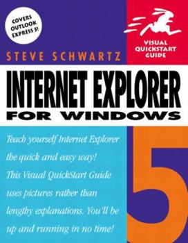 Paperback Internet Explorer 5 for Windows Visual QuickStart Guide Book