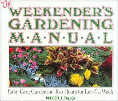 Paperback Weekender's Gardening Manual Book