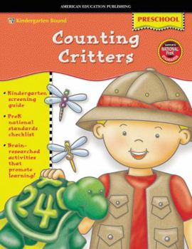 Paperback Counting Critters Kindergarten Bound Book