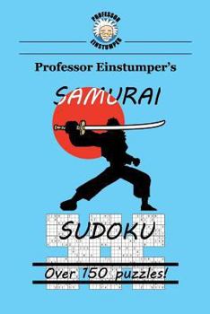 Paperback Professor Einstumper's Samurai Sudoku Book
