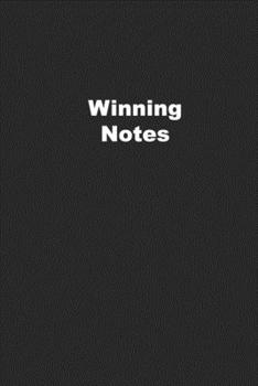 Paperback Winning Notes: Blank Success Journal Book