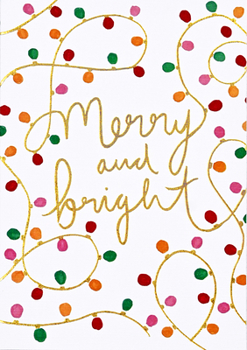 Misc. Merry & Bright Small Boxed Holiday Cards (20 Cards, 21 Self-Sealing Envelopes) [With Envelope] Book